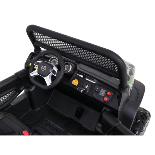 Mercedes Unimog Auto na akumulator 4x4 dwuosobowy Moro